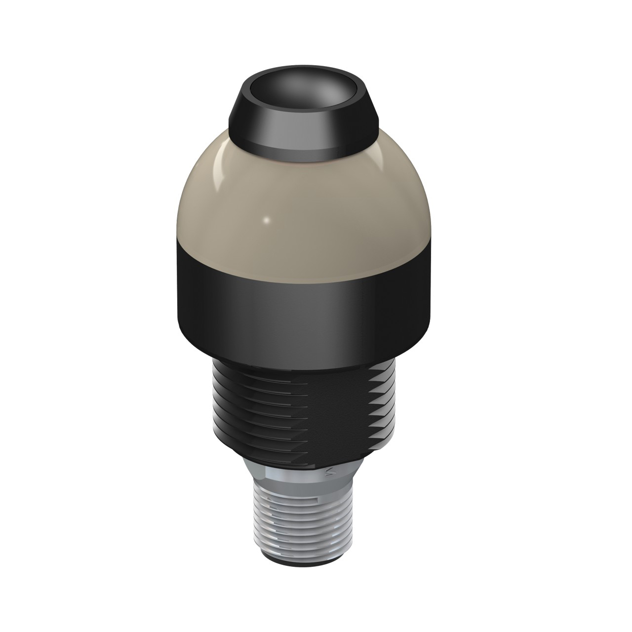 Banner Engineering 22mm Illuminated Pushbutton; Dome - 30mm; Green > Red > Yellow; 10 - 30VDC; 1NO; Momentary